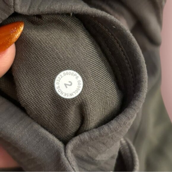 Lululemon Align Ribbed Panel High-Rise Tight 25"Carob Brown size 2 leggings - Picture 5 of 5